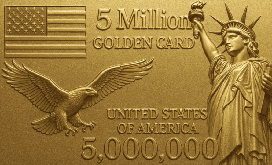 $5 Million Gold Card Visa